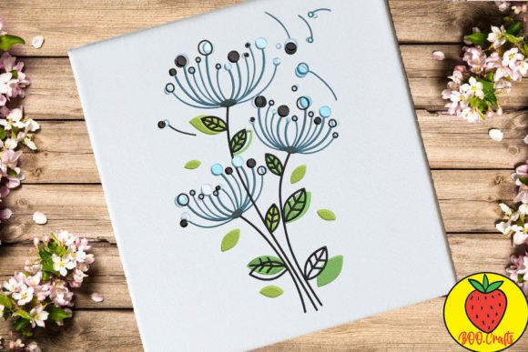 Blue Flower Doodle Review