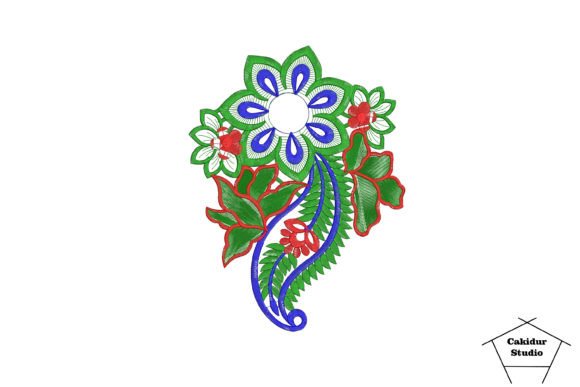 Bright Flower Embroidery Design Review