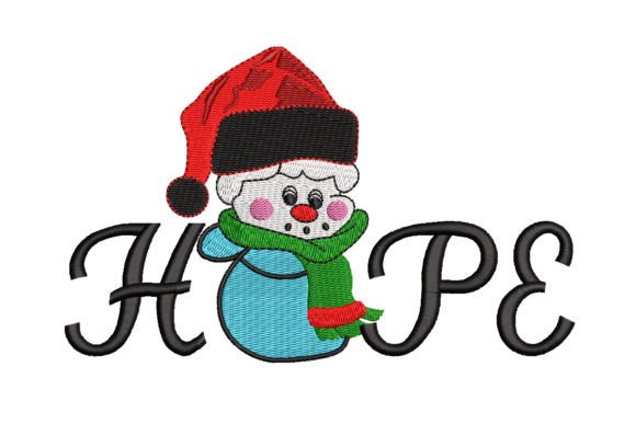 Snowman Hope Embroidery Review